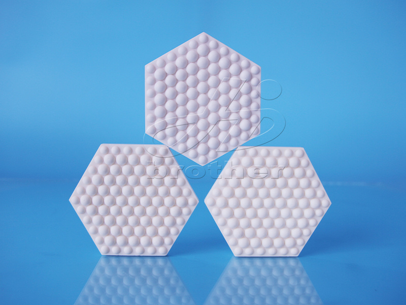 小凸面六邊形-氧化鋁工業陶瓷